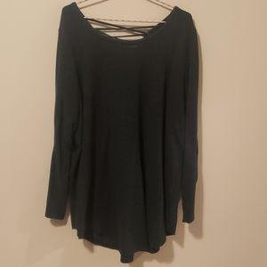Torrid Criss-Crossed Back Sweater